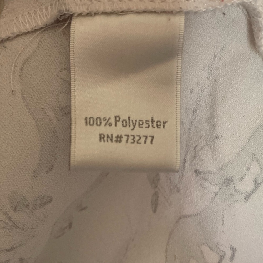 LC Lauren Conrad sleeveless fox print blouse XS - Picture 7 of 8
